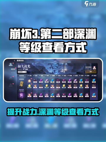 崩坏3第二部✨深渊等级查看方式大揭秘！截图1