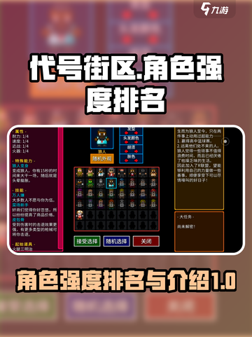 代号街区角色强度排名介绍截图1