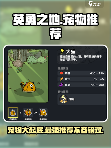 英勇之地🔥宠物大全！超强推荐✨带你制霸游戏截图1