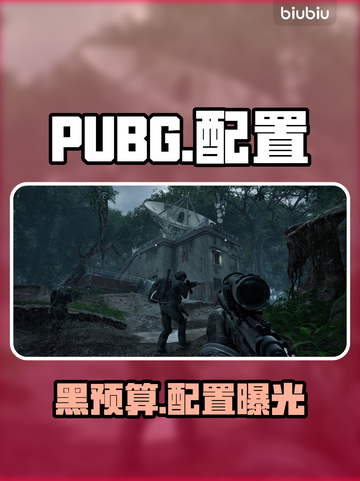 PUBG黑预算配置🔥最低竟只需...💻💥截图1