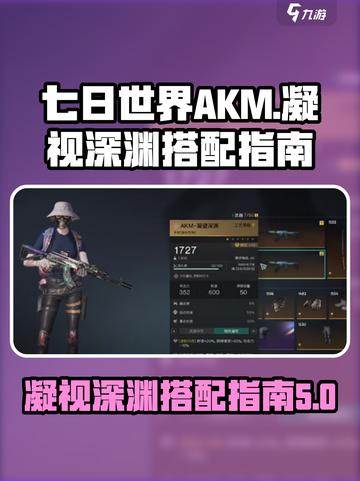 七日世界akm凝视深渊怎么搭配介绍截图1
