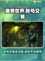 魔兽世界账号交易🔥安全平台推荐🎉
