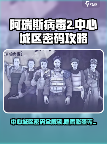 阿瑞斯病毒2中心城区密码是多少介绍截图1