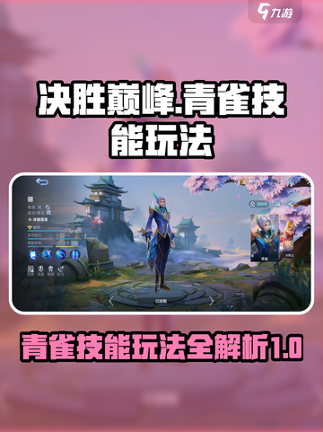 决胜巅峰翎怎么打介绍截图1