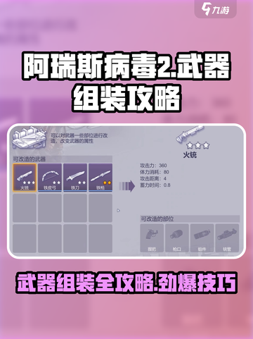阿瑞斯病毒2武器组装方法有哪些介绍截图1
