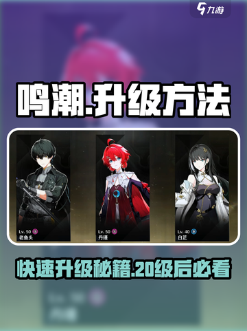 鸣潮20级之后怎么升级介绍截图1