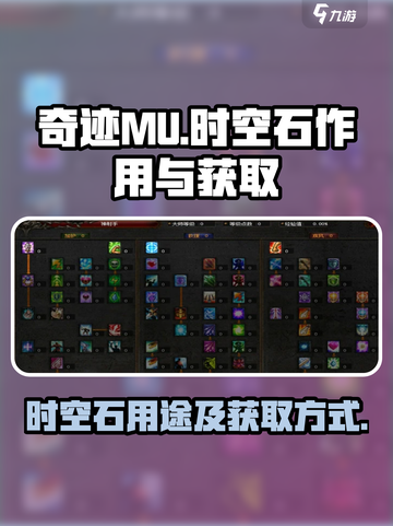 奇迹mu时空石有什么用介绍截图1