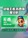 动物王者苏西🔥超强强度分析来了！玩过都说强💥