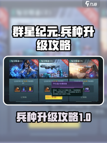 群星纪元兵种怎么升级介绍截图1