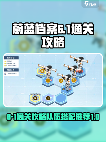 蔚蓝档案6-1通关🔥队伍搭配推荐🎉截图1