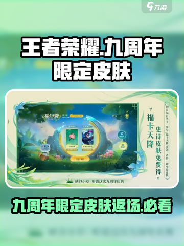 王者荣耀九周年限定皮肤是什么介绍截图1