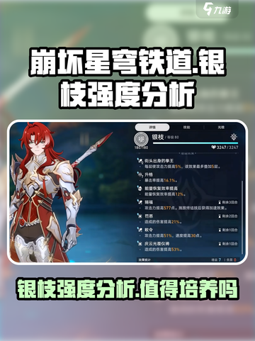崩坏星穹铁道银枝强度分析介绍截图1