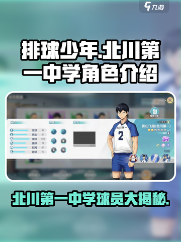 排球少年手游北川第一中学角色介绍介绍截图1