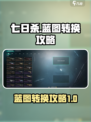 七日世界蓝图转换攻略介绍