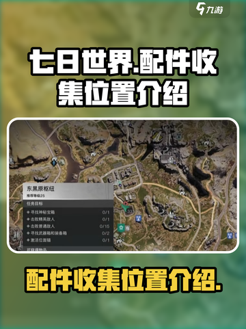 七日世界配件分布图分享介绍截图1