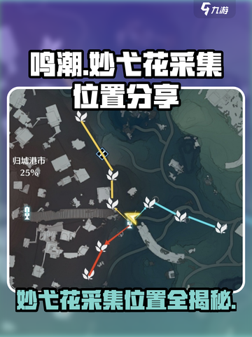鸣潮🔥妙弋花采集位置大揭秘！💡游戏党必看！截图1