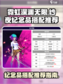 霓虹深渊无限⚡纱夜纪念品最强搭配推荐🔥