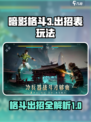 暗影格斗3出招表介绍