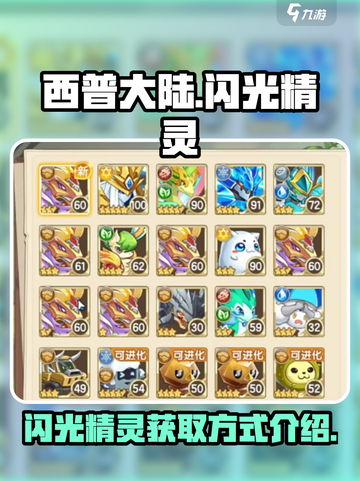 西普大陆✨：快速刷出闪光精灵的秘籍来了！截图1