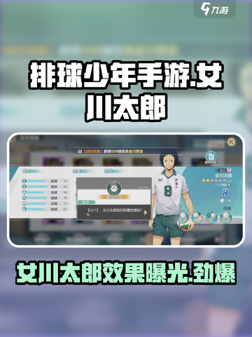 排球少年手游女川太郎怎么样介绍截图1