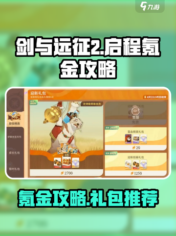 剑与远征2🔥超值氪金攻略礼包推荐✨截图1