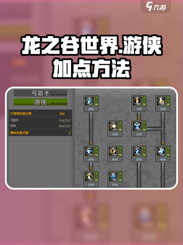 龙之谷世界🔥游侠加点方法大揭秘！💥截图1