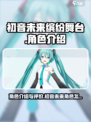 初音未来缤纷舞台角色介绍介绍