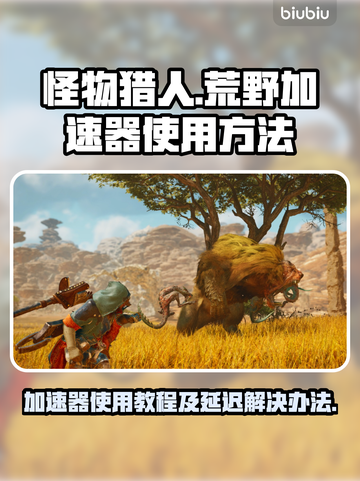 怪物猎人荒野延迟❌加速器使用教程🔥截图1