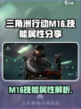 三角洲行动M16怎么样介绍