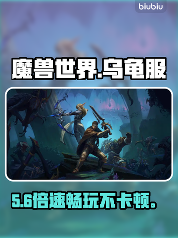 🔥WOW乌龟服免费加速器大曝光！⚡截图1
