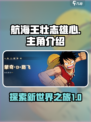 航海王壮志雄心主角介绍介绍