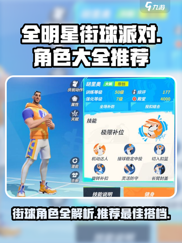 全明星街球派对角色大全介绍截图1