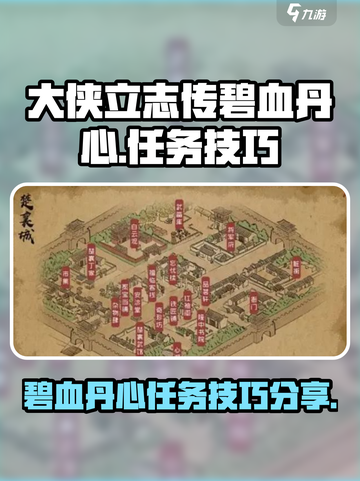 大侠立志传碧血丹心🔥任务技巧全攻略🎉截图1