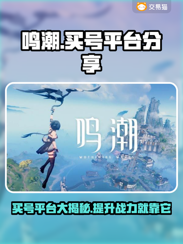 鸣潮买号平台大揭秘！🔥安全可靠吗？玩家必看⚠截图1