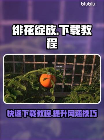 绯花绽放下载慢？加速技巧🔥让你秒下！🎮截图1