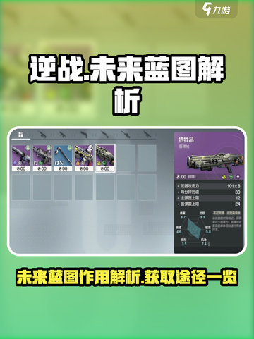 逆战未来蓝图有什么用介绍截图1