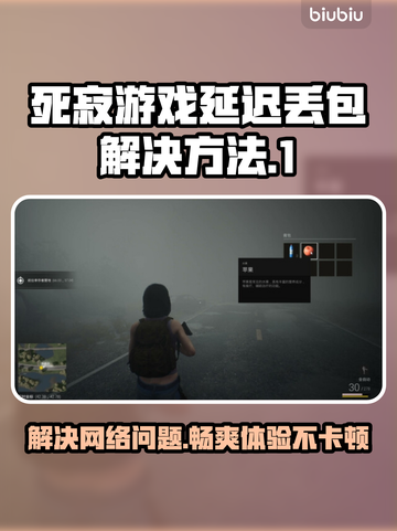 死寂游戏延迟丢包？❌这份解决方法让你畅玩🔥截图1