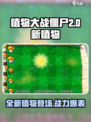 植物大战僵尸2.0💥新植物大揭秘！不容错过的强力伙伴🔥