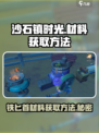 沙石镇时光🔥铁匕首材料获取方法大公开！
