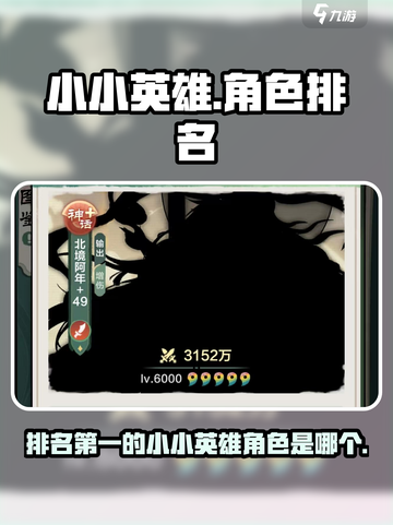 小小英雄角色排名顺序介绍截图1