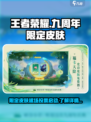 王者荣耀九周年限定皮肤是什么介绍