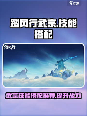 踏风行武宗技能搭配推荐介绍截图1
