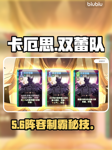 🎮卡厄思双蕾队无敌搭配！截图1