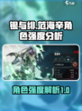 银与绯范海辛🔥角色强度大揭秘！🎮
