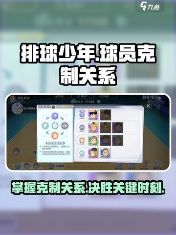 排球少年手游🔥球员克制关系全揭秘！截图1