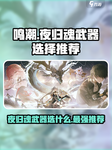 鸣潮夜归魂武器补给箱选什么介绍截图1