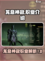 龙息神寂🔥三大职业揭秘！你玩对了吗？