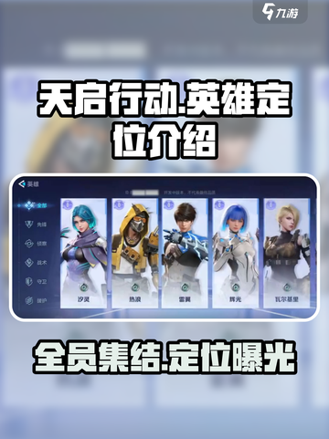 天启行动全部英雄有哪些介绍截图1