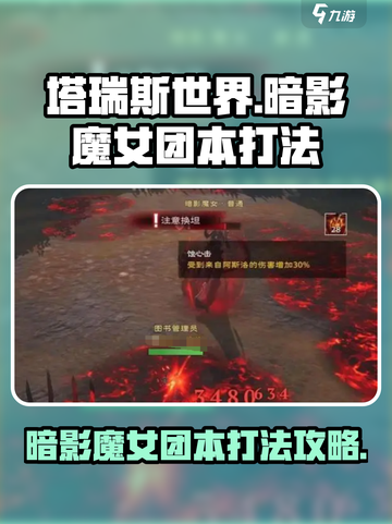 塔瑞斯世界暗影魔女团本怎么打介绍截图1
