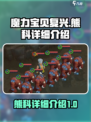 魔力宝贝复兴熊科是什么介绍